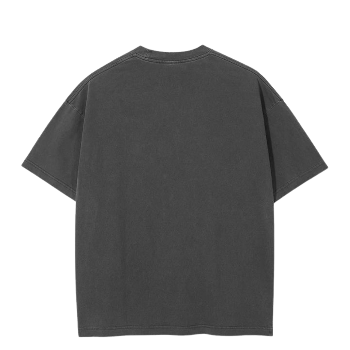 Camiseta oversize desgastada Skull Ink